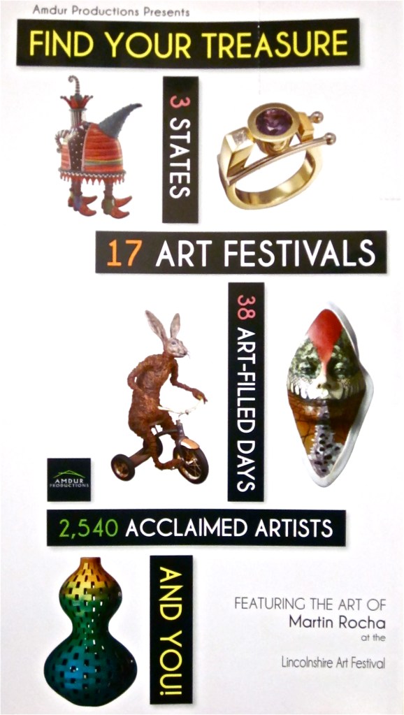 Martin M Rocha Art at Lincolnshire Art Festival